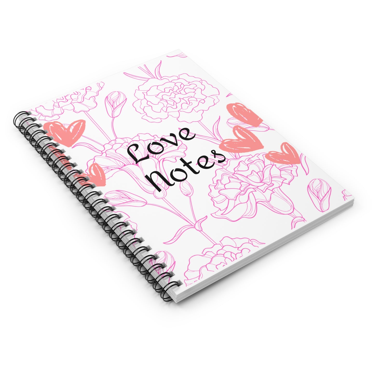 Heart Spiral Notebook