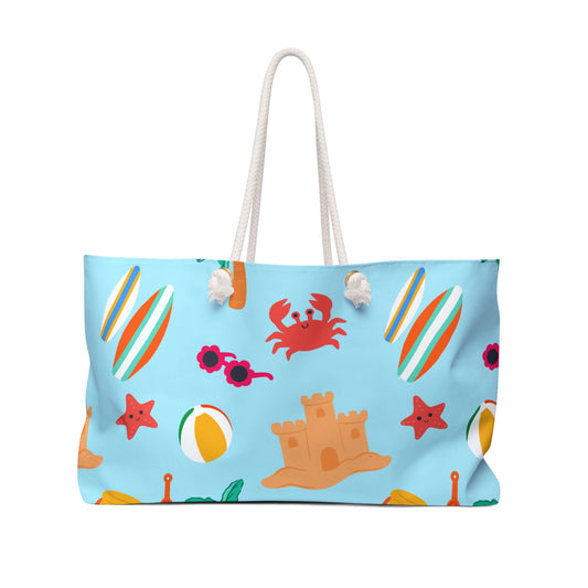 Beach Themed Weekender Bag