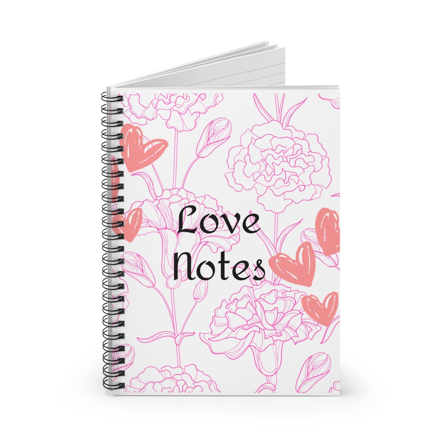 Heart Spiral Notebook