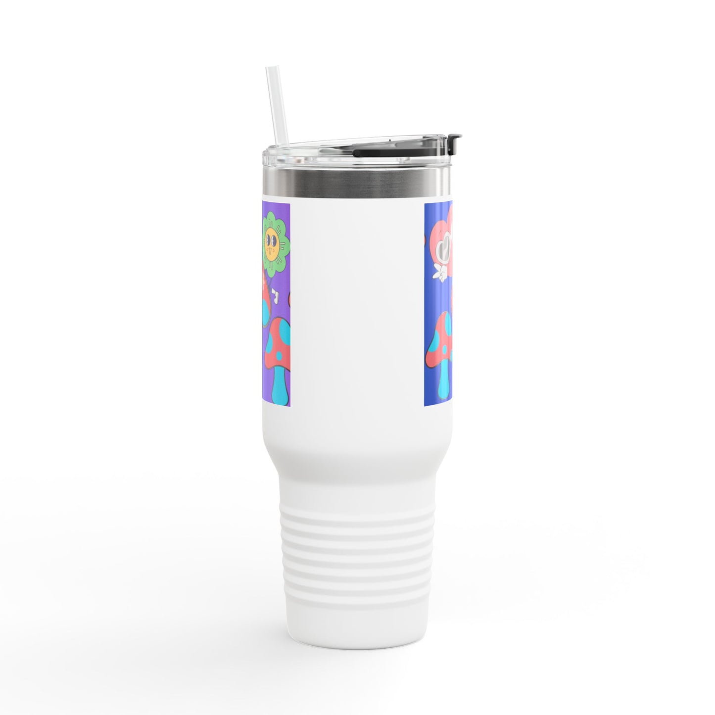 Mushroom Insulated Travel Mug, 40oz