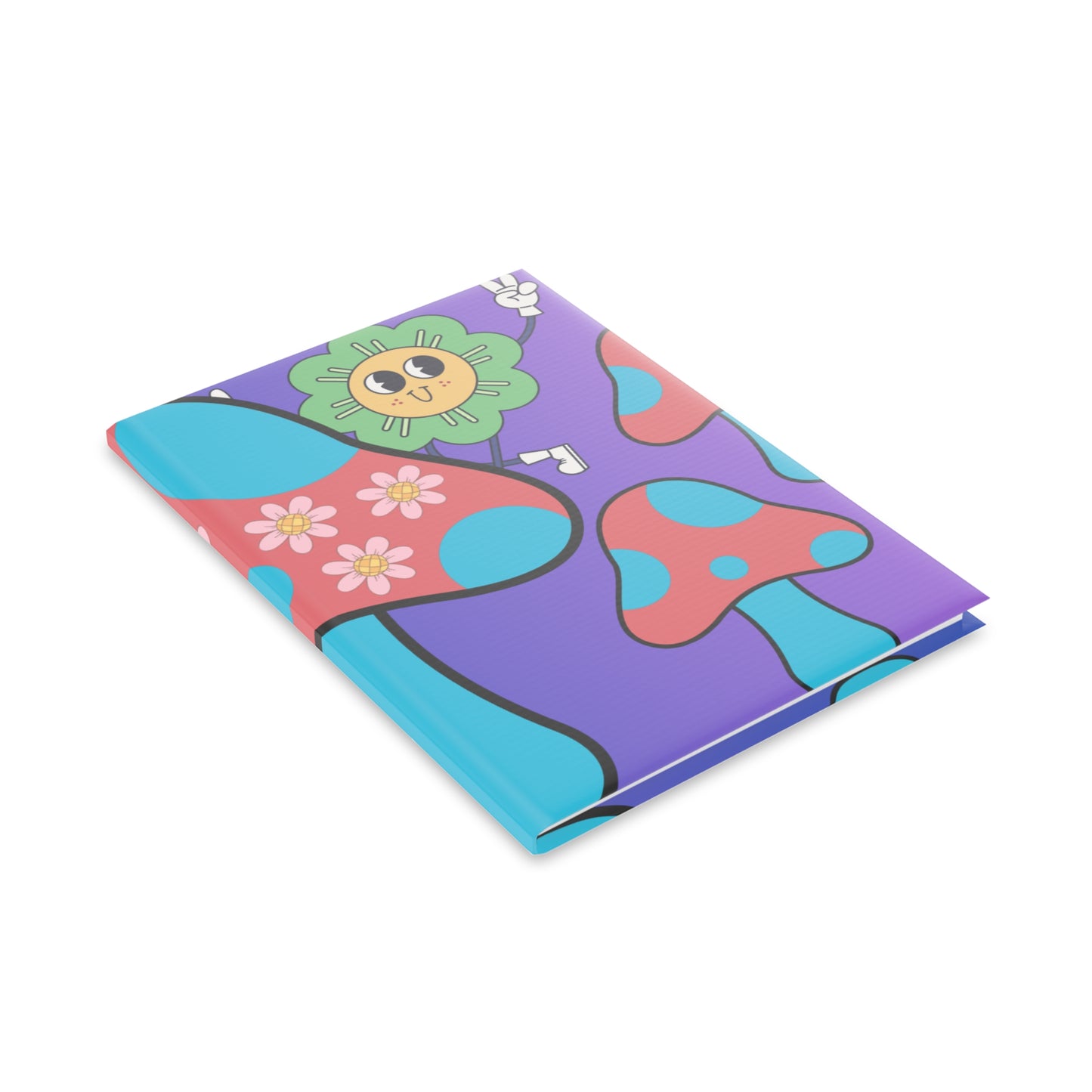 Mushroom Hardcover Notebook with Puffy Covers