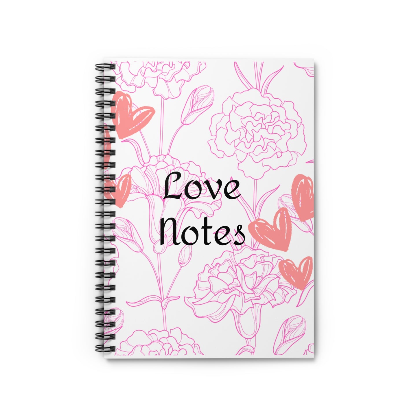 Heart Spiral Notebook